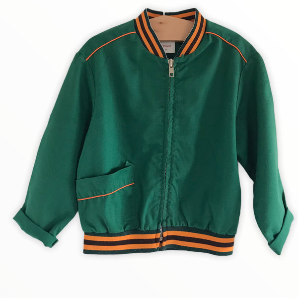 blouson vintage enfant bomber en coton